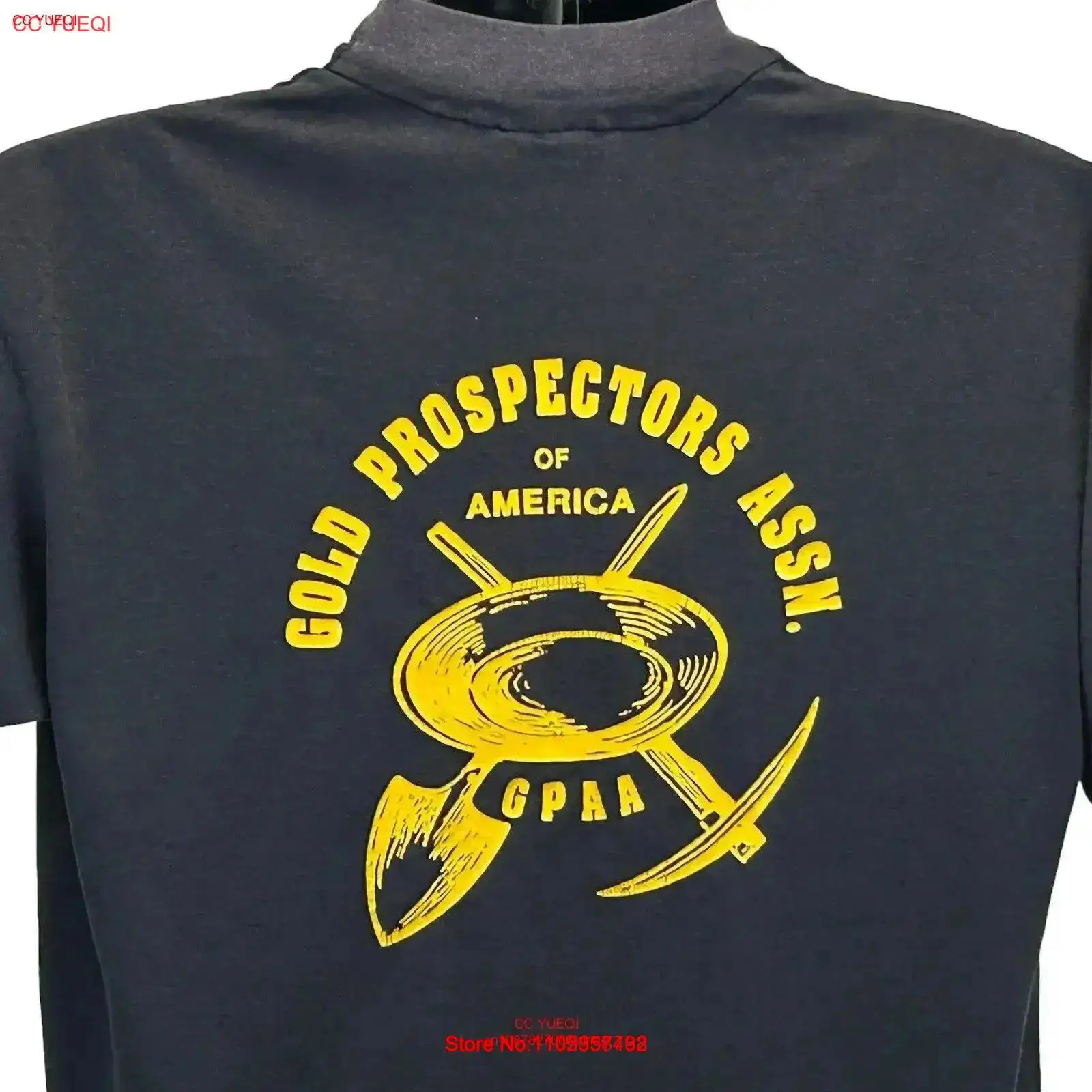 Men'S Fashion From The 80S - Gold Prospectors Assn T Shirt Medium