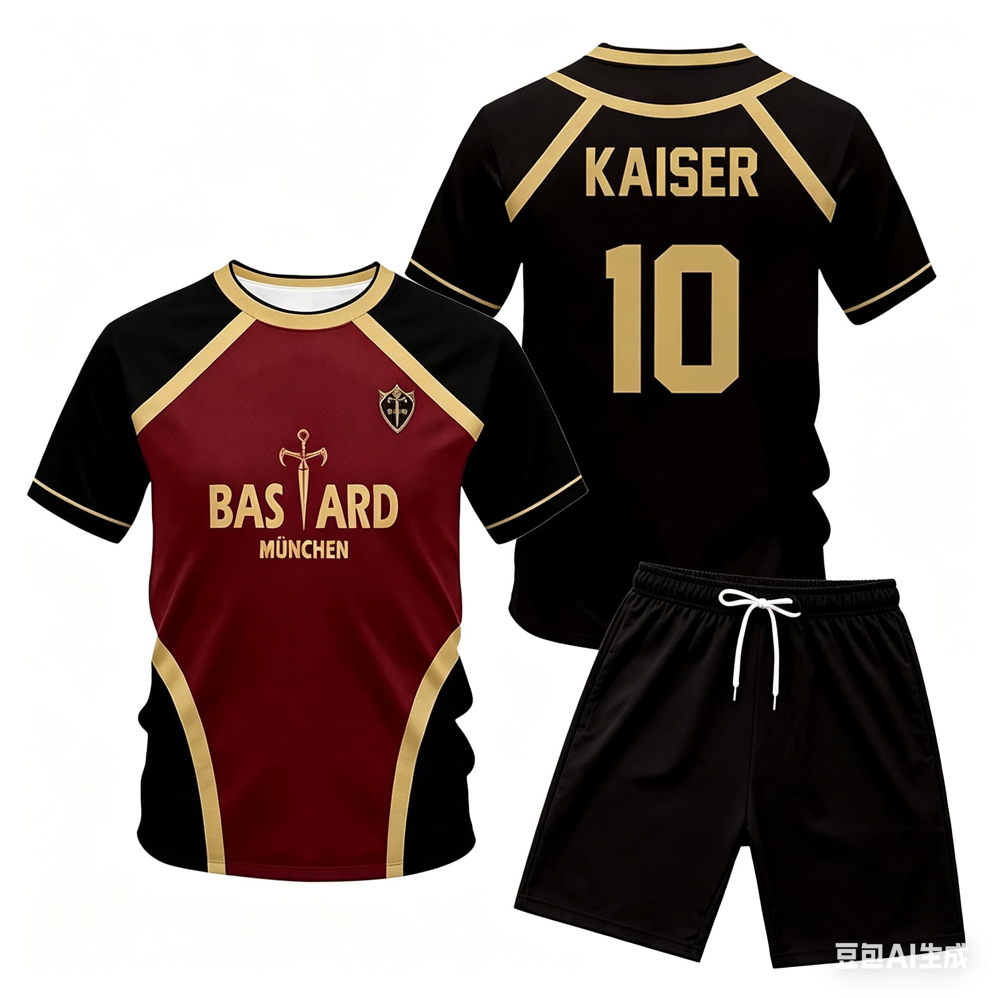 Men'S Fashion Trends 2025 - Anime Kaiser Jersey Set Japanese Anime