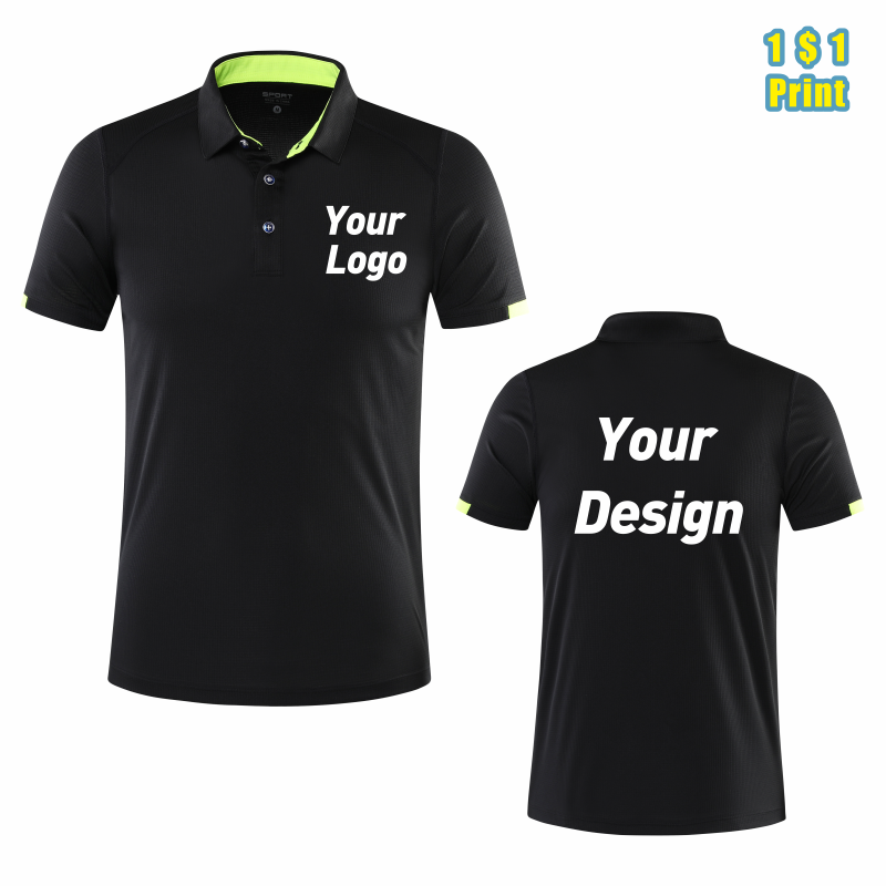 Men'S Fashion Polo Shirt - Quick-Drying Breathable Sports Polo Shirt Custom