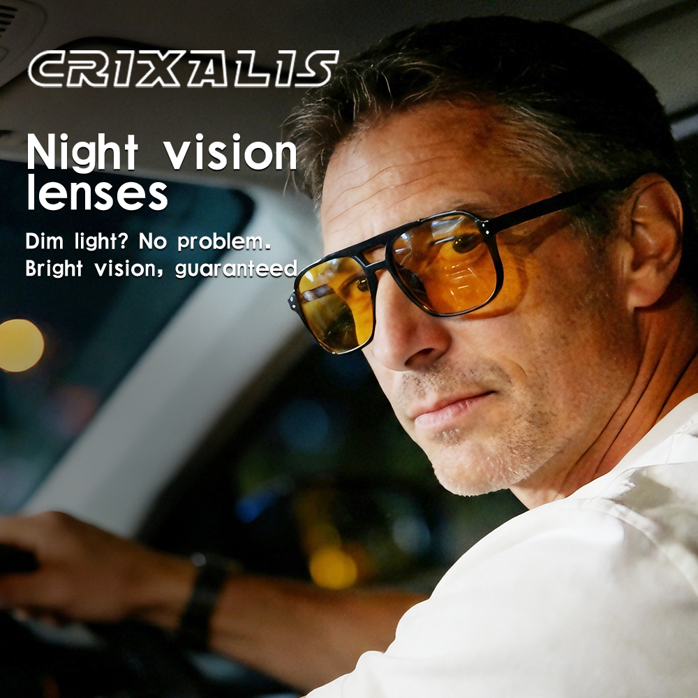 Men'S Fashion Today - CRIXALIS Men’s Sunglasses Night Vision Day