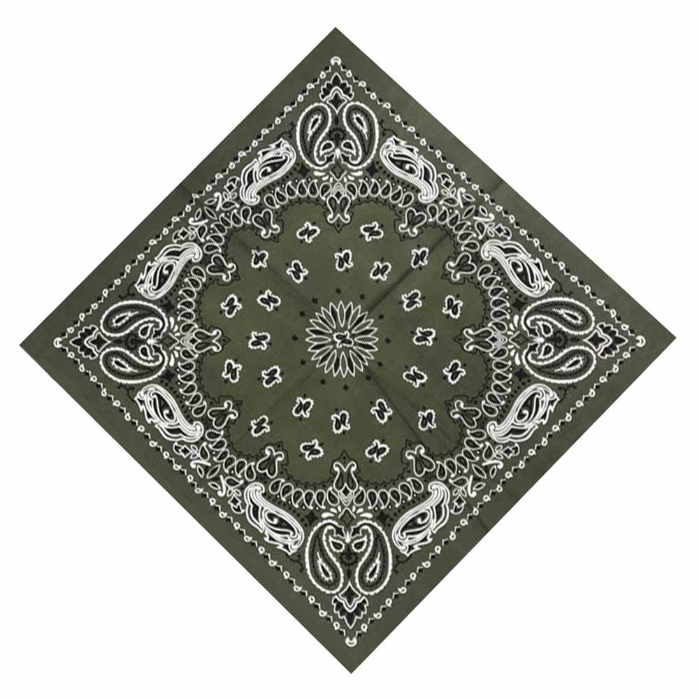 Men'S Fashion Head Scarf - Men 55cm*55cm Paisley For Graffitin B-Boyin