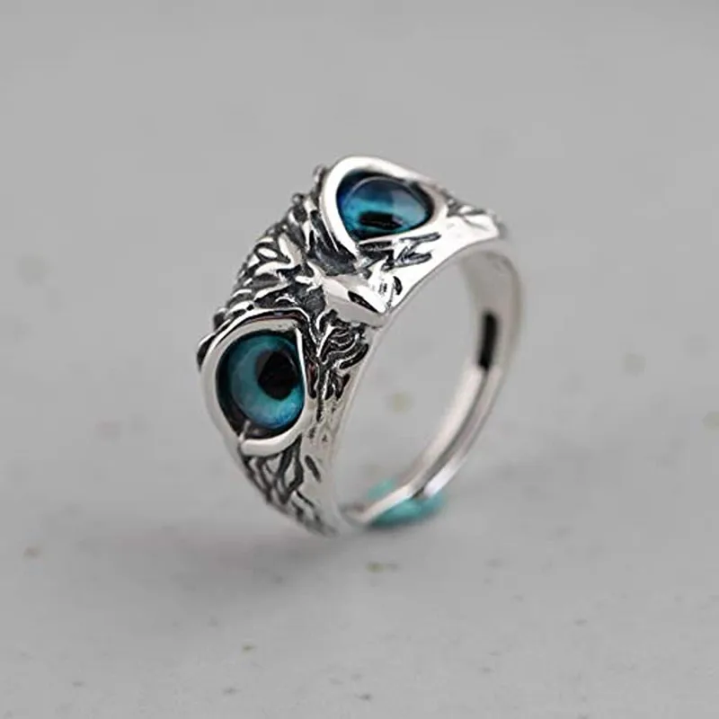 Charming Fashion Owl Ring Vint - Men'S Fashion Today 评论和价格