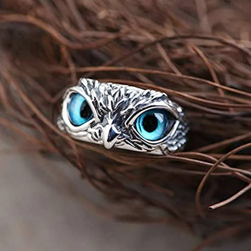 Charming Fashion Owl Ring Vint - Men'S Fashion Today 评论和价格