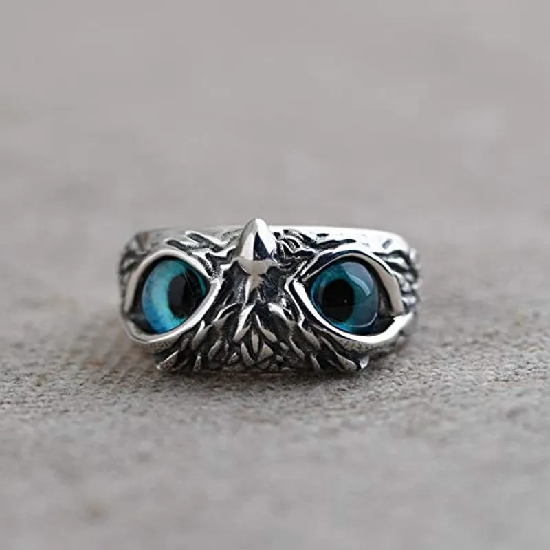 Charming Fashion Owl Ring Vint - Men'S Fashion Today 评论和价格