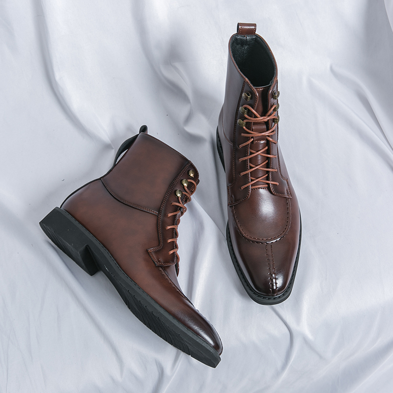 2026 New Men's Pointed Brown B - Chelsea Boots Men 评论和价格