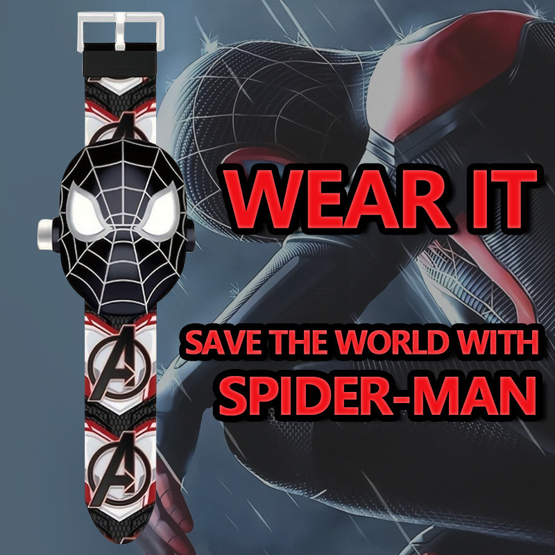 Marvel Spider-Man Noir Watch C - Mens Fashion Discord 评论和价格