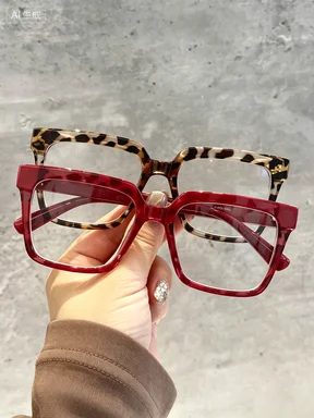 2 Pcs Fashion Anti Blue Light  - Men'S Fashion Non Prescription Glasses 评论和价格
