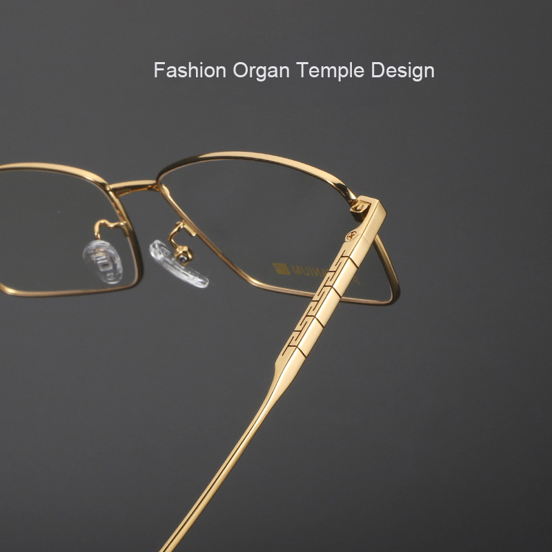 Men's Business Square Titanium - Men'S Fashion Glasses 2026 评论和价格