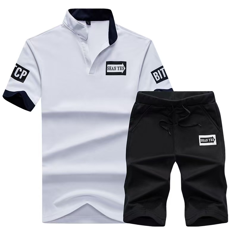 Summer Short Sleeve Casaul Sli - Men'S Fashion Polo Shirt 评论和价格