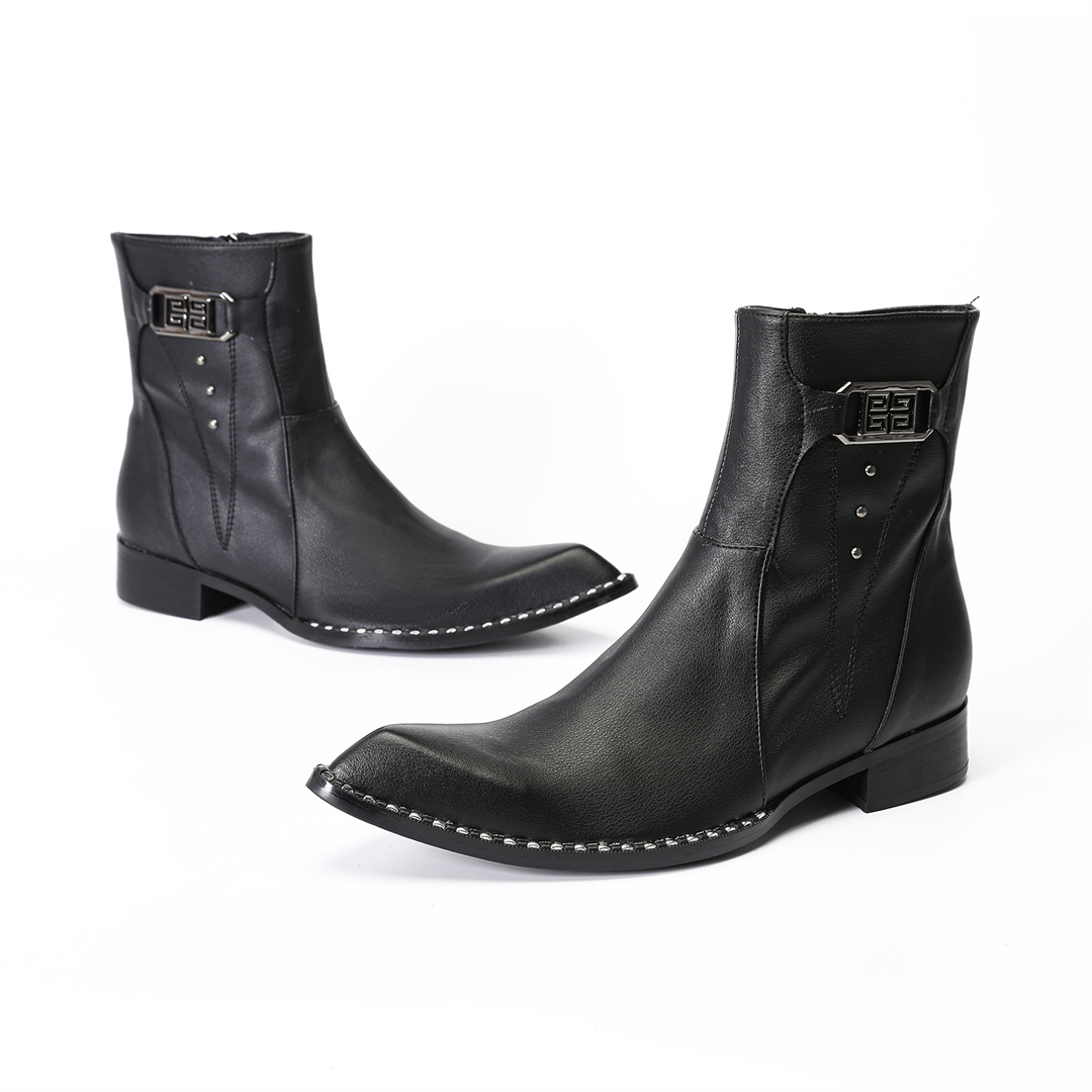 fashion black pointed toe men  - Mens Fashion Dress Shoes 评论和价格