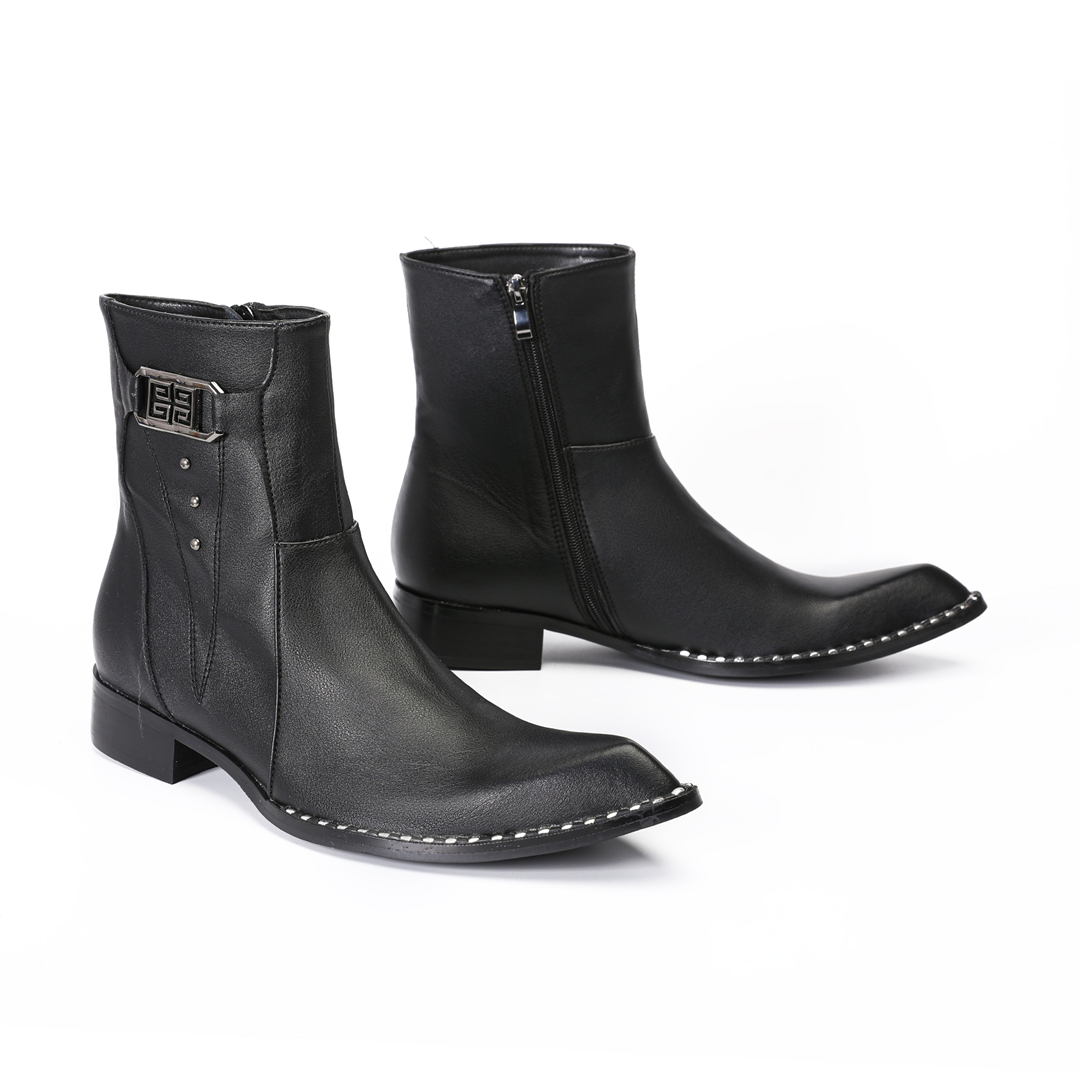 fashion black pointed toe men  - Mens Fashion Dress Shoes 评论和价格