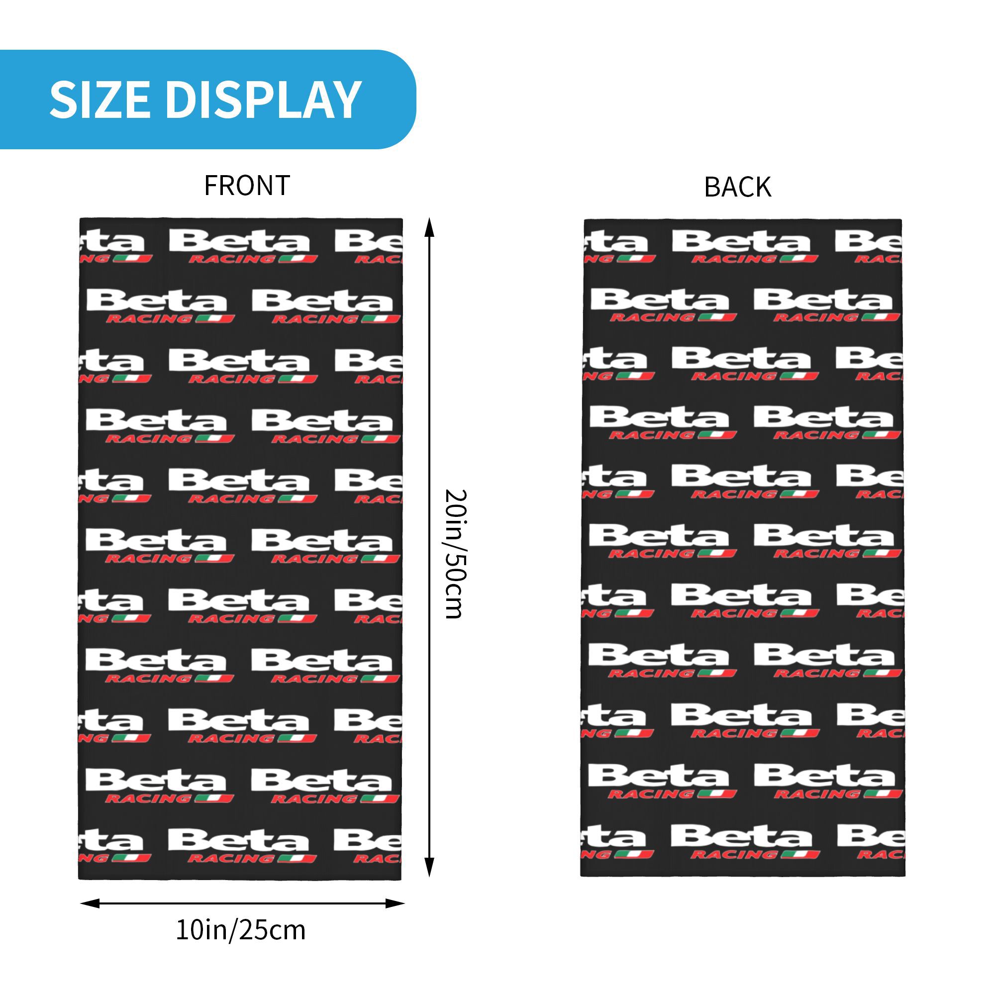 Custom B-Betas  Motor Bandana  - Men'S Fashion Logo 评论和价格