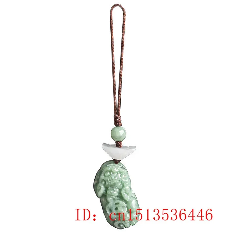 Burmese Emerald Pixiu Yuanbao  - Men'S Fashion Necklaces 评论和价格