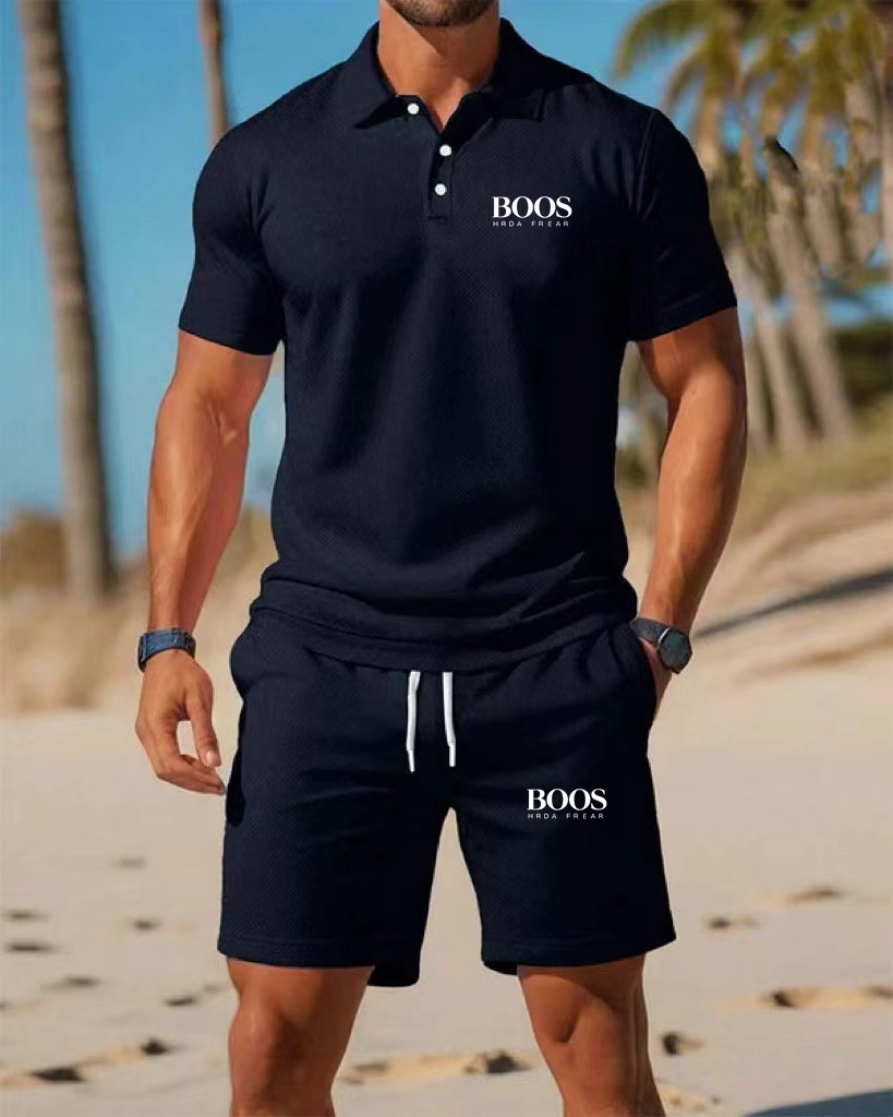 New men's business casual shor - Men'S Fashion Polo Shirt 评论和价格