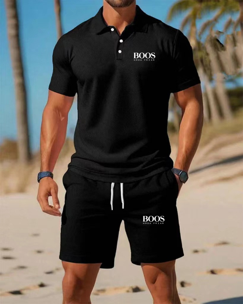 New men's business casual shor - Men'S Fashion Polo Shirt 评论和价格