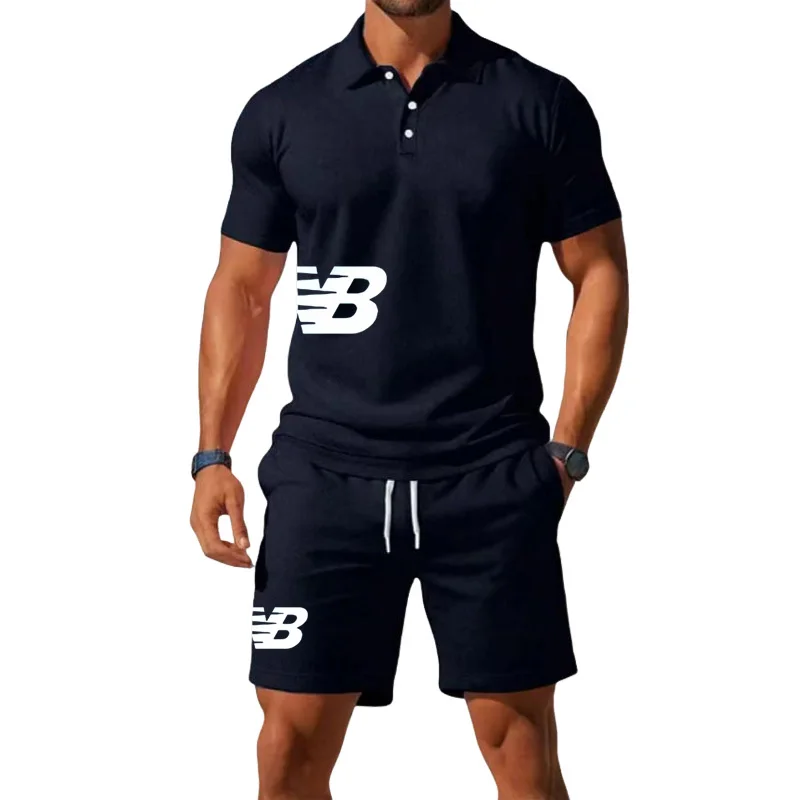 Men's summer short-sleeved pol - Men'S Fashion Polo Shirt 评论和价格