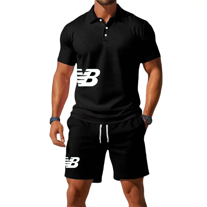 Men's summer short-sleeved pol - Men'S Fashion Polo Shirt 评论和价格