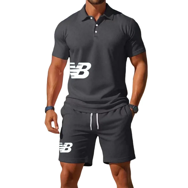 Men's summer short-sleeved pol - Men'S Fashion Polo Shirt 评论和价格