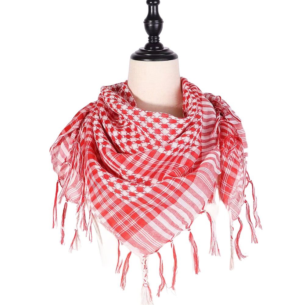 Large Arab Shemagh Headscarf w - Men'S Fashion Head Scarf 评论和价格