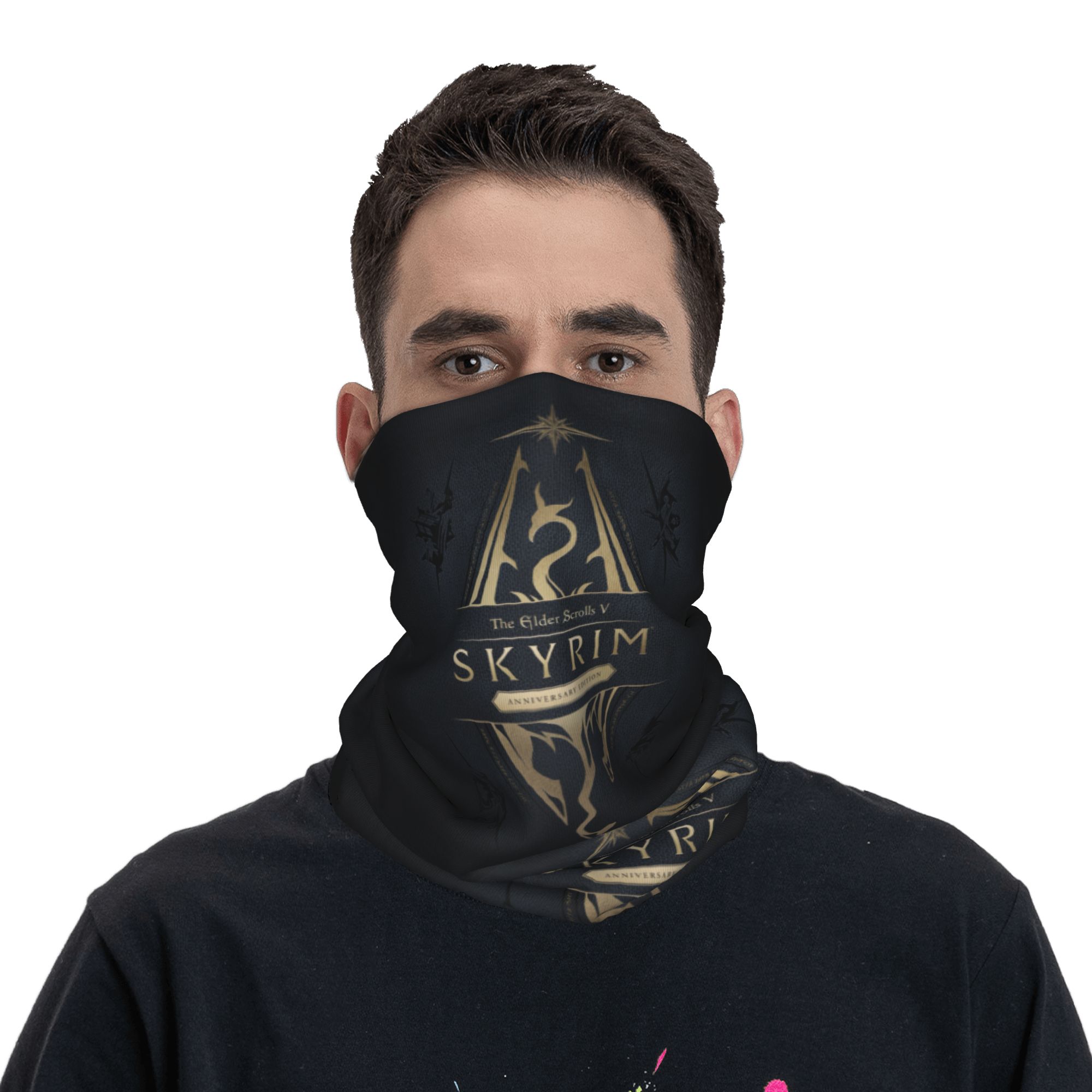 Custom Skyrim Logo Bandana Win - Men'S Fashion Logo 评论和价格