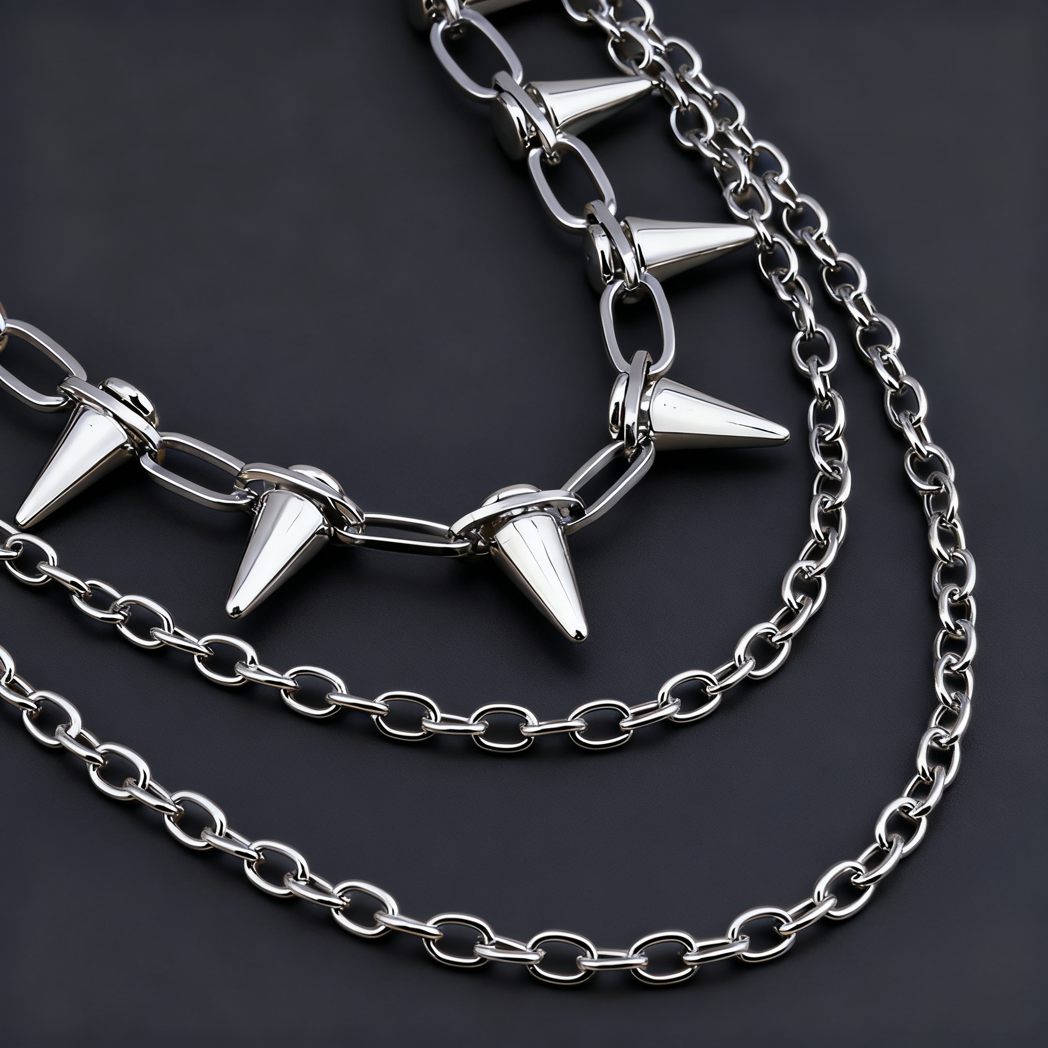 Unisex Hip Hop Punk Rock Metal - Men'S Fashion Rings 评论和价格