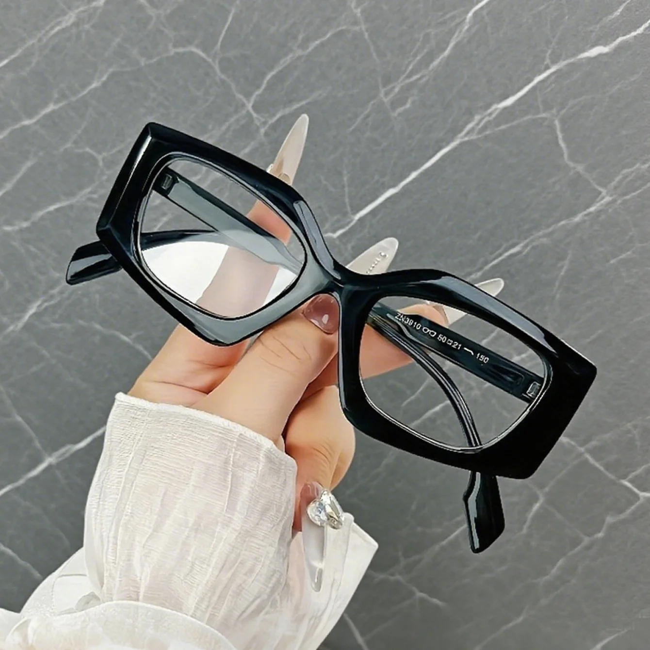 1 piece fashion square glasses - Men'S Fashion Non Prescription Glasses 评论和价格