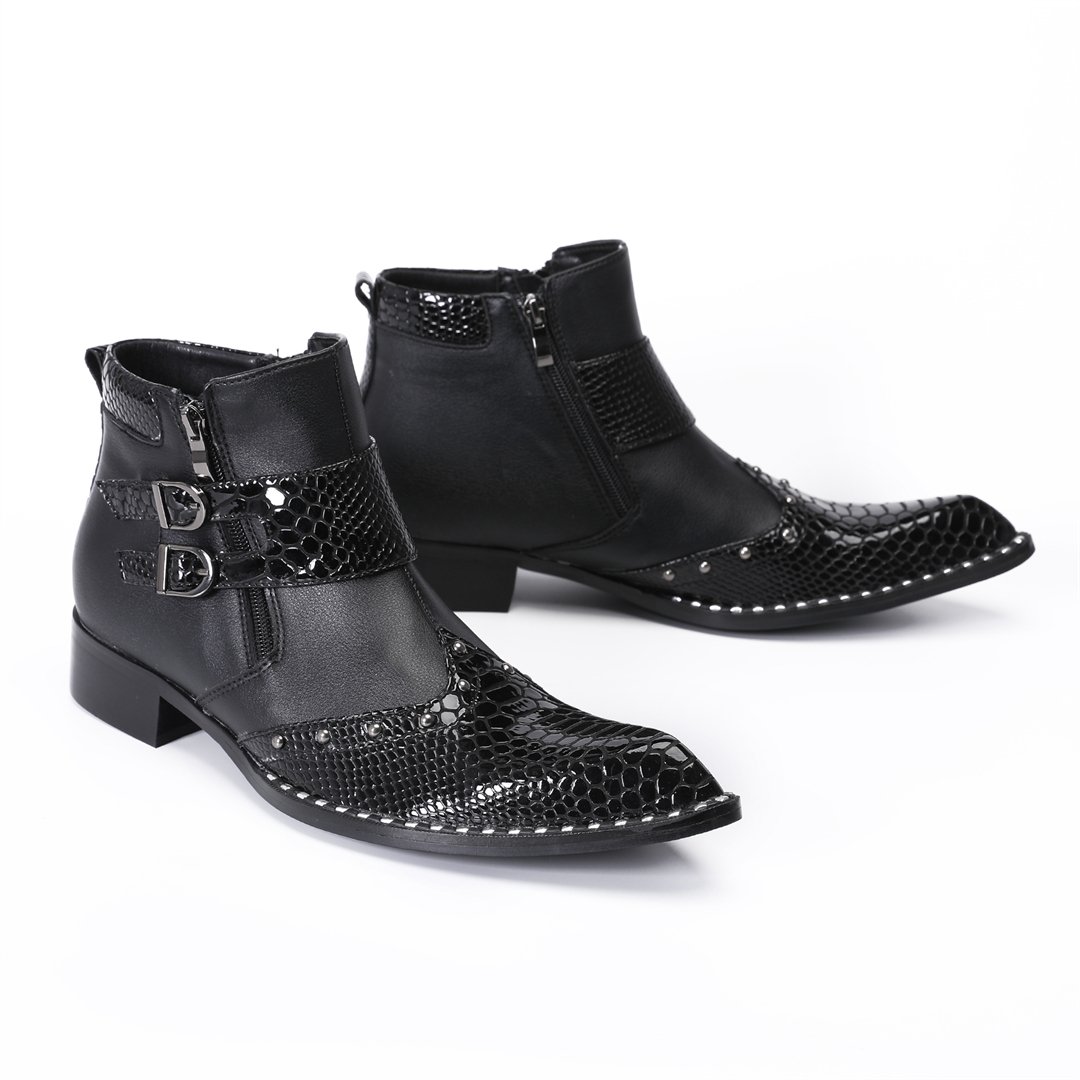 fashion rivets pointed toe men - Mens Fashion Dress Shoes 评论和价格