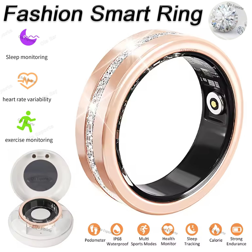 2025 New Smart Ring Lady Heart - Men'S Fashion Rings 评论和价格
