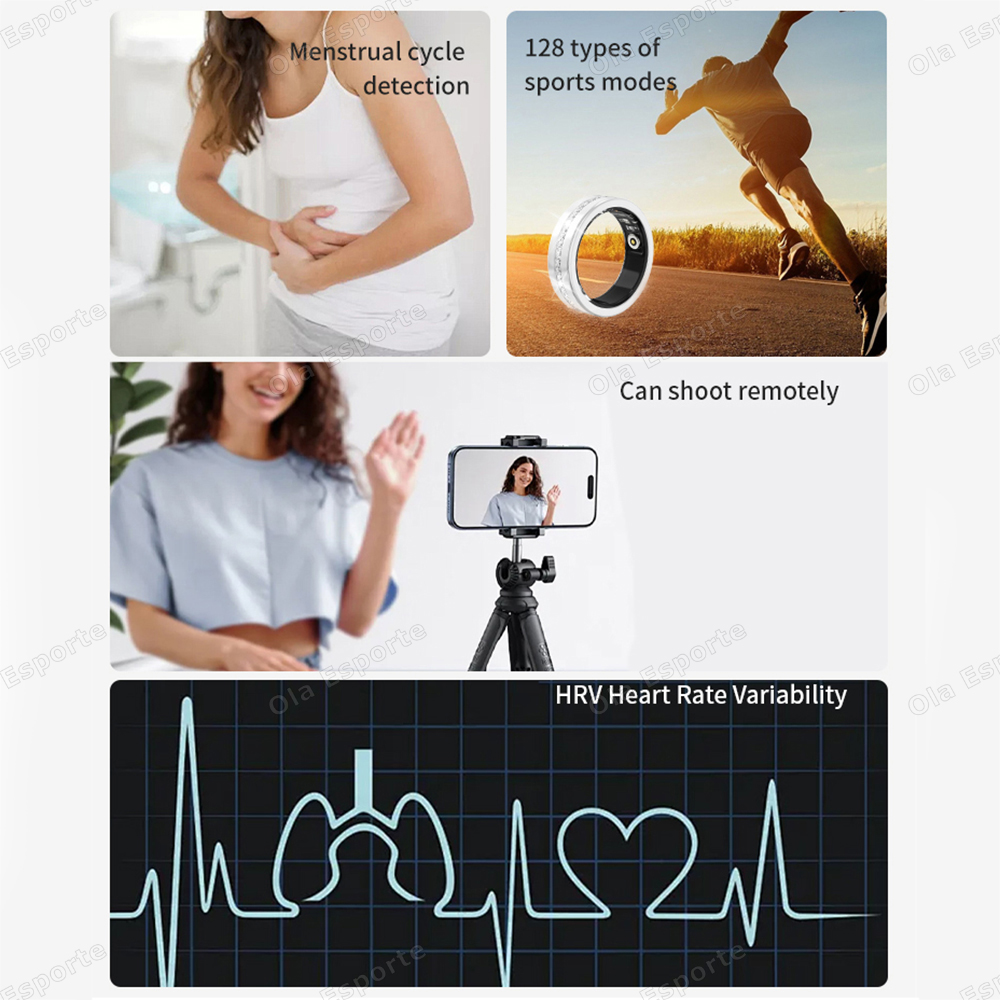 2025 New Smart Ring Lady Heart - Men'S Fashion Rings 评论和价格