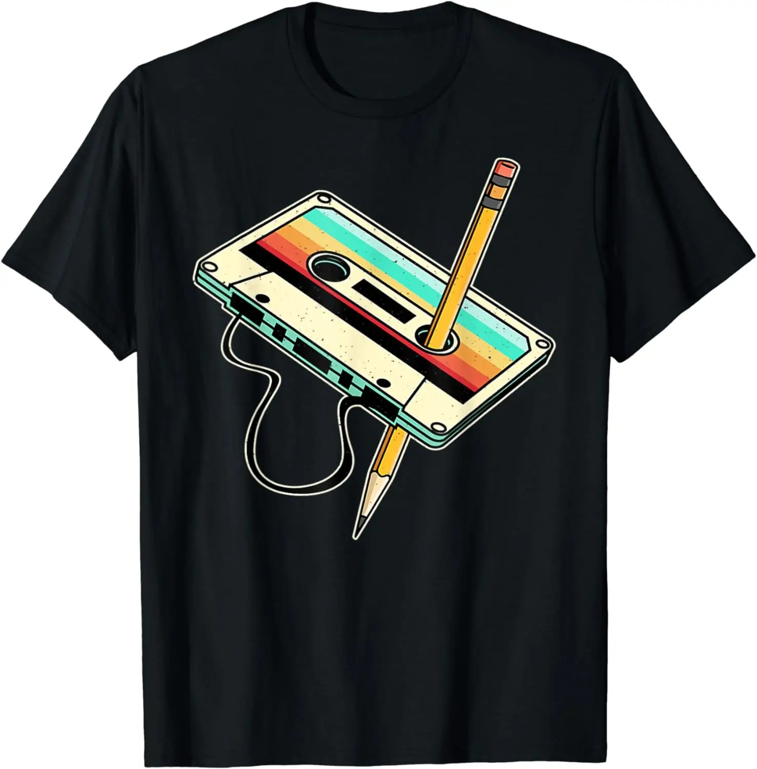 80s Cassette Tape Pencil 1980s - Men'S Fashion From The 80S 评论和价格