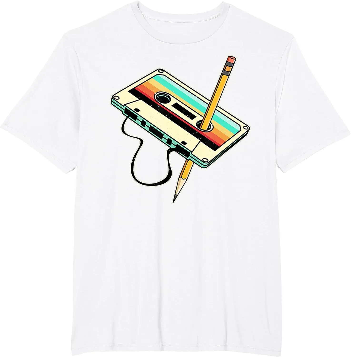 80s Cassette Tape Pencil 1980s - Men'S Fashion From The 80S 评论和价格