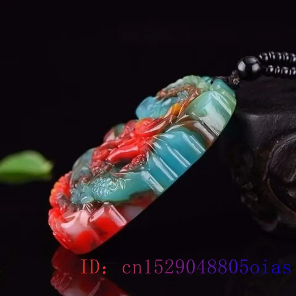Real Jade Dragon Pendant Neckl - Men'S Fashion Necklaces 评论和价格