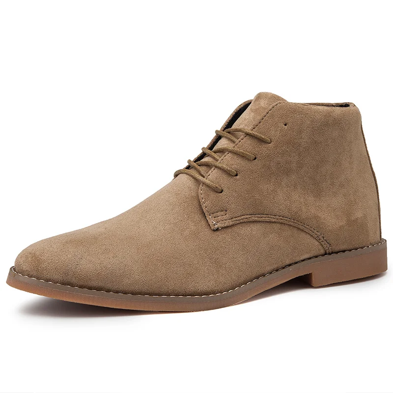 Fashion Khaki Chelsea Boots Me - Mens Fashion Dress Shoes 评论和价格