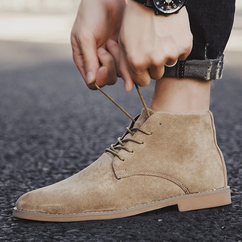 Fashion Khaki Chelsea Boots Me - Mens Fashion Dress Shoes 评论和价格