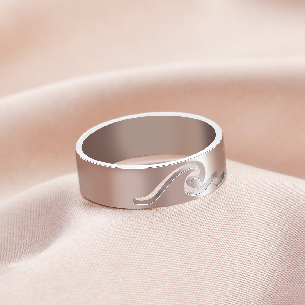 Unift Sea Wave Rings for Women - Men'S Fashion Today 评论和价格