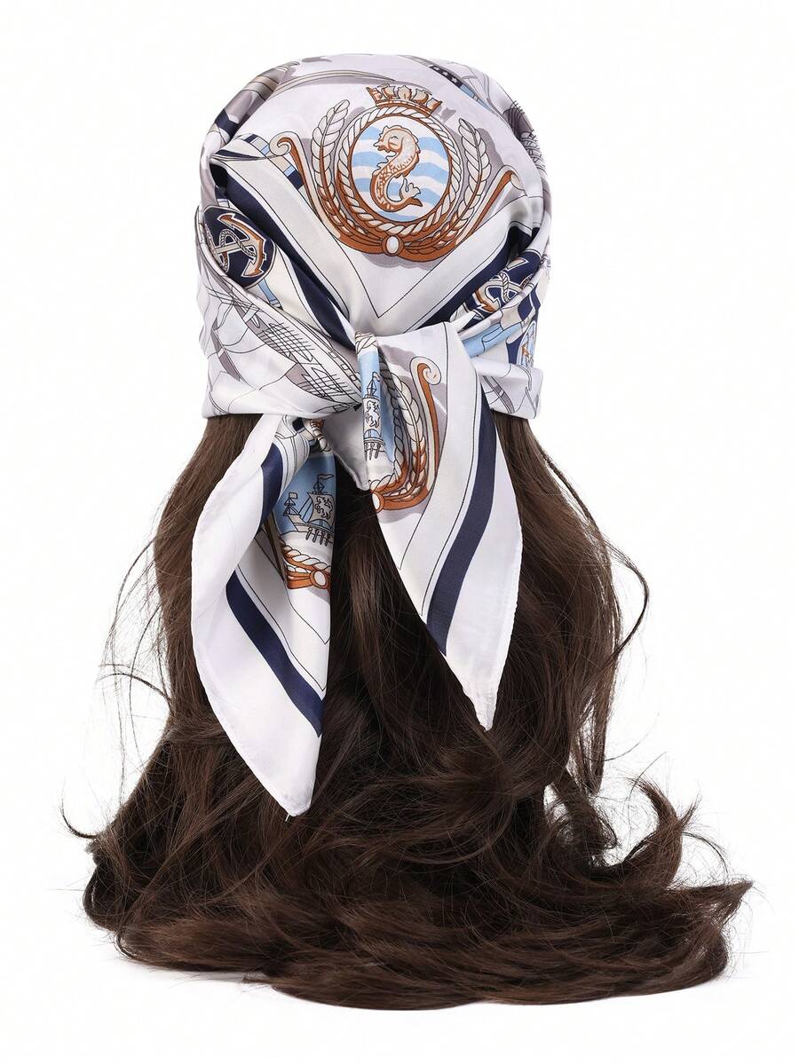 27 Inch Vintage Paisley Print  - Men'S Fashion Head Scarf 评论和价格