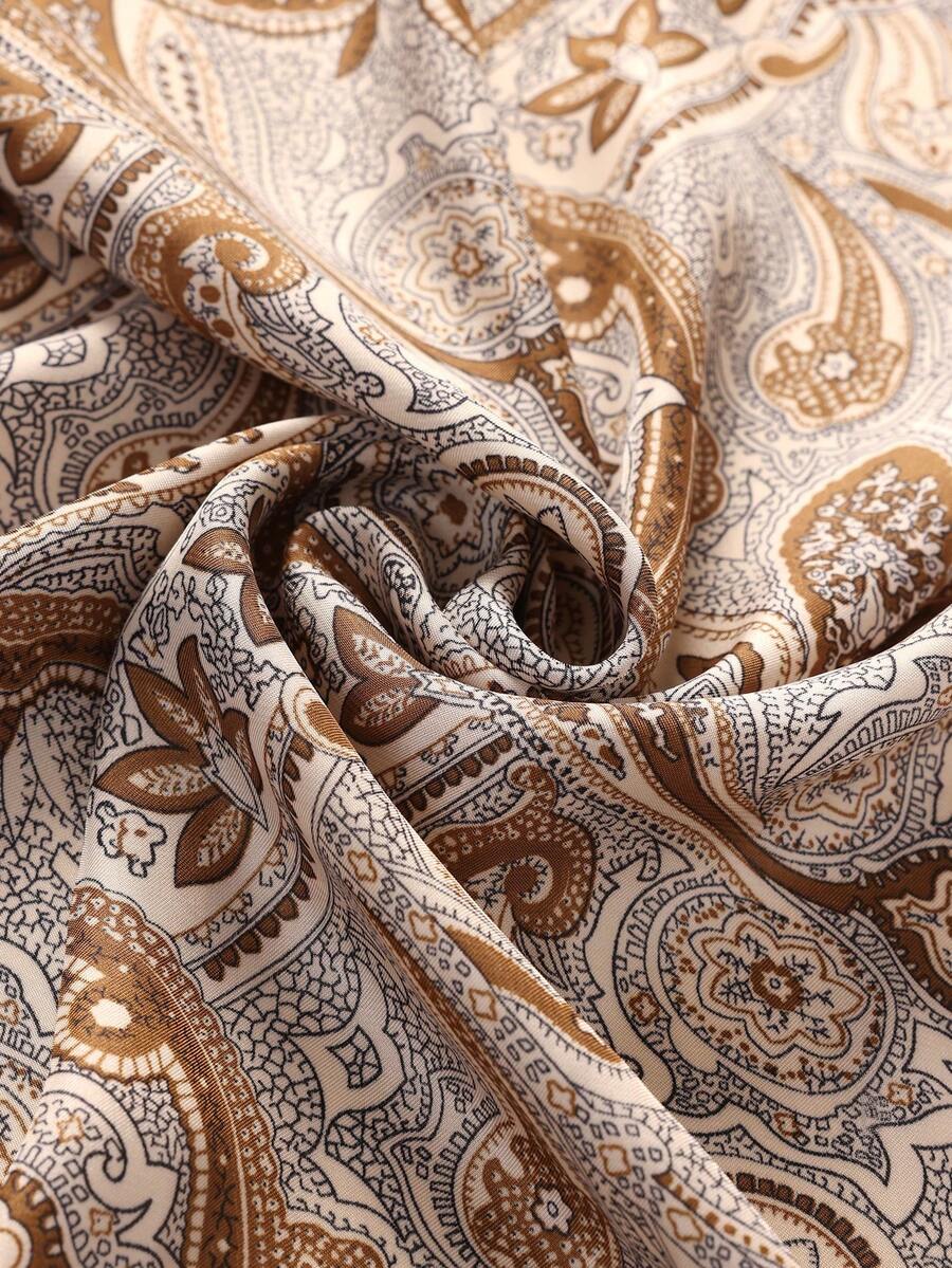 27 Inch Vintage Paisley Print  - Men'S Fashion Head Scarf 评论和价格