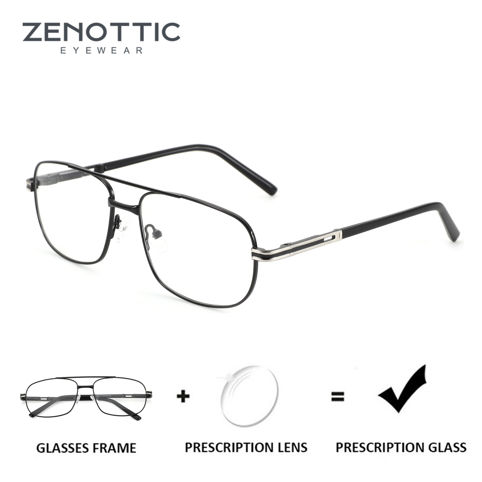ZENOTTIC (XL Size) 2026 Fashio - Men'S Fashion Glasses 2026 评论和价格