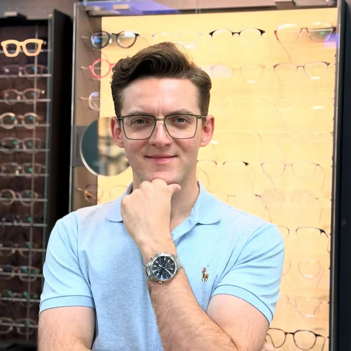Denmark Brand 6577 Large Squar - Men'S Fashion Glasses 2026 评论和价格