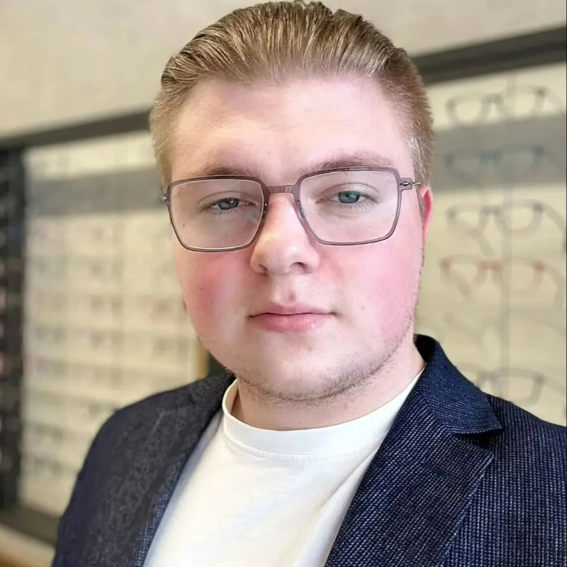 Denmark Brand 6577 Large Squar - Men'S Fashion Glasses 2026 评论和价格