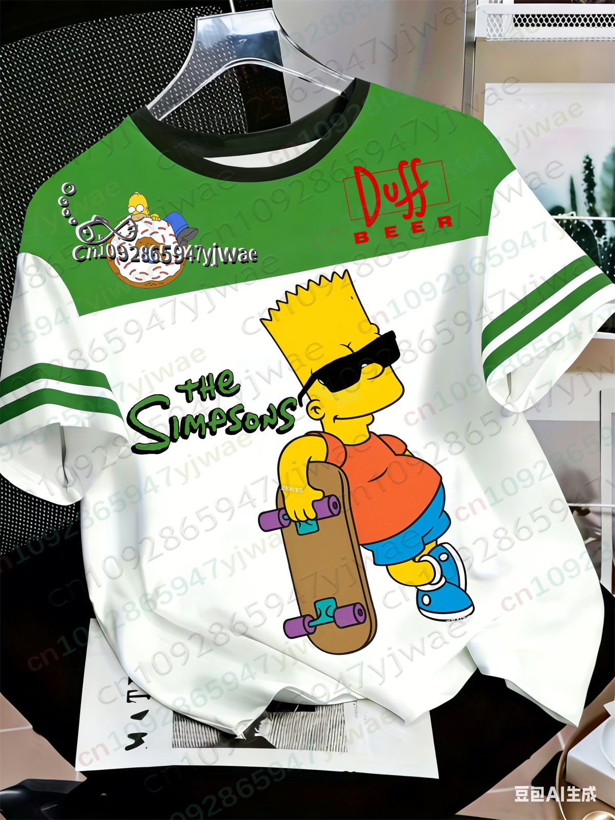 2026 The Simpsons Cartoon Grap - Mens Fashion Discord 评论和价格