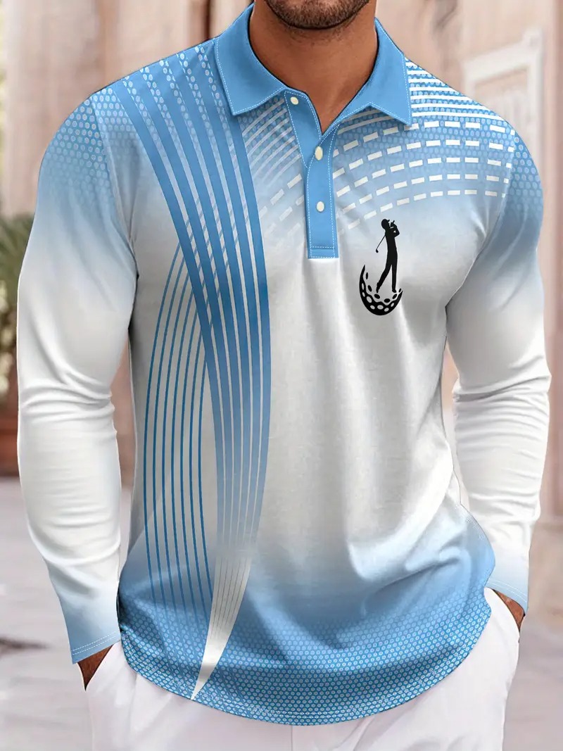 Fashion geometric pattern men' - Men'S Fashion Golf Clothing 评论和价格