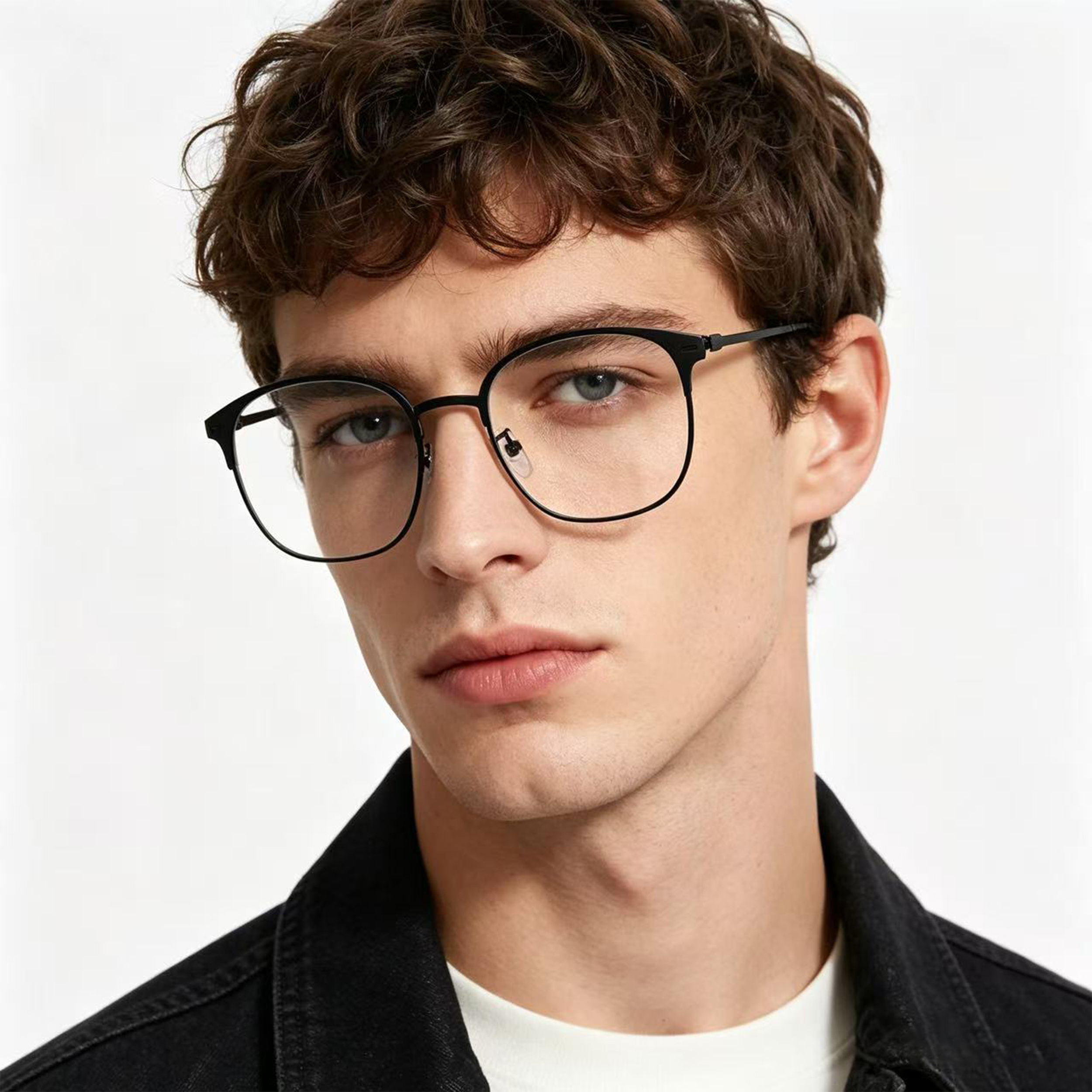 Ultra-Light, Fashionable, Tren - Men'S Fashion Non Prescription Glasses 评论和价格