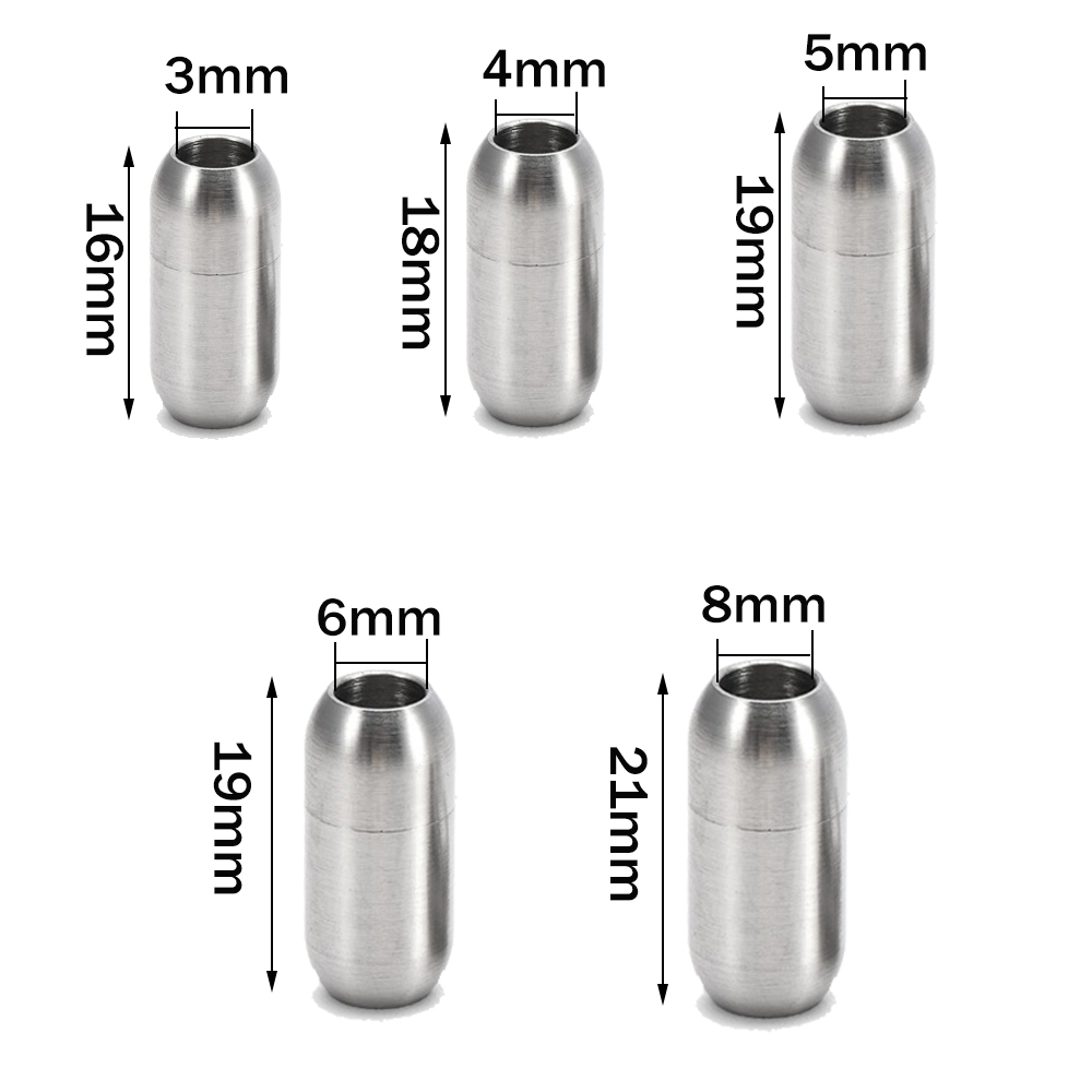 2pcs Stainless Steel Magnetic  - Men'S Fashion Necklaces 评论和价格