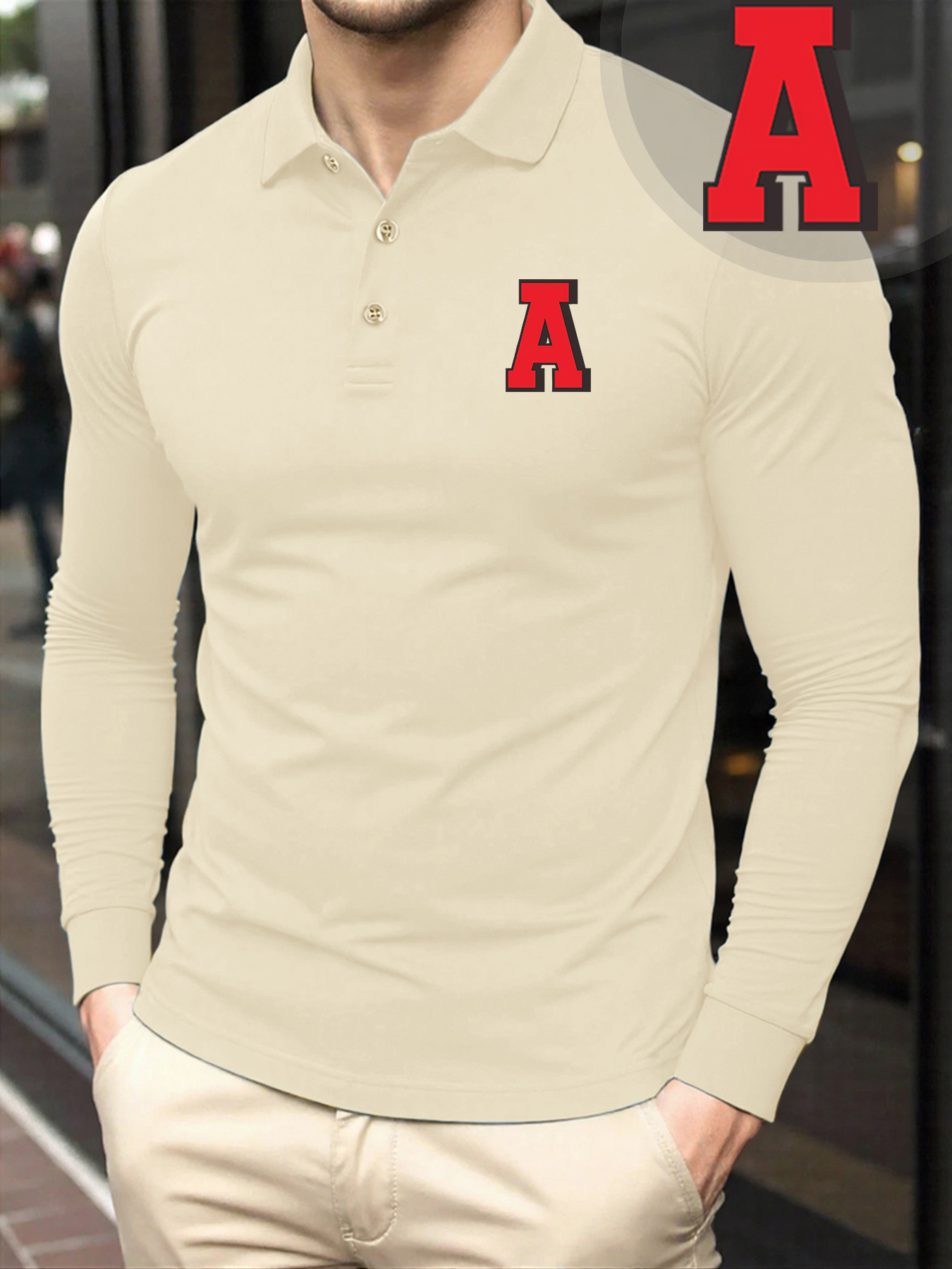 Red Letter A Creativity Prints - Men'S Fashion Golf Clothing 评论和价格