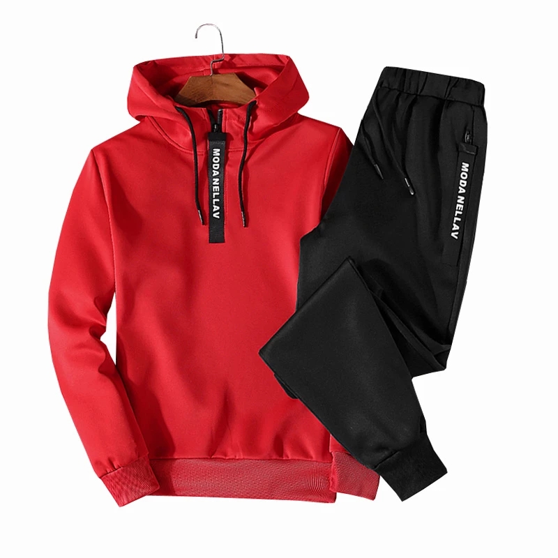 Men Outfit Set Jogger Sports S - Men'S Fashion Pants 评论和价格