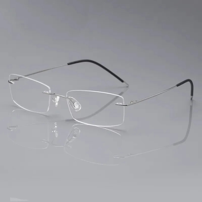 2026 New Rimless Reading Eyegl - Men'S Fashion Glasses 2026 评论和价格