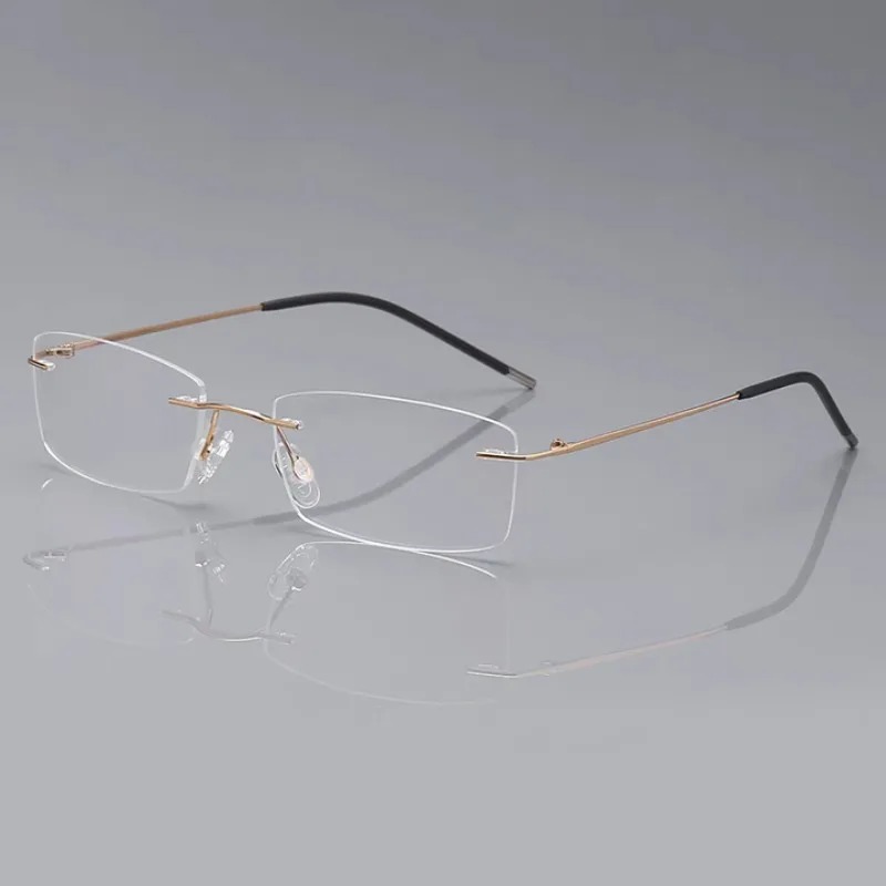 2026 New Rimless Reading Eyegl - Men'S Fashion Glasses 2026 评论和价格