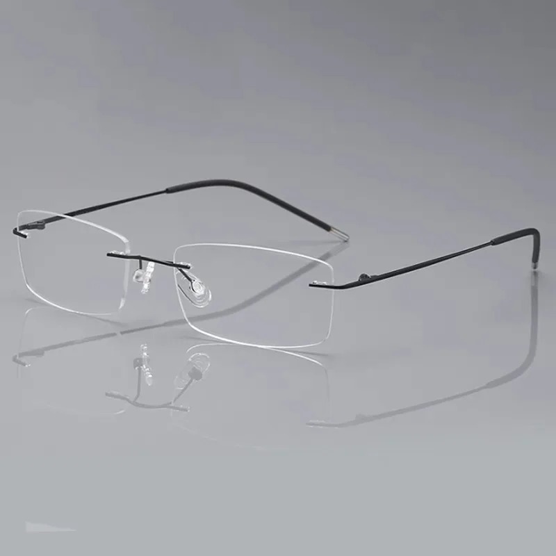 2026 New Rimless Reading Eyegl - Men'S Fashion Glasses 2026 评论和价格