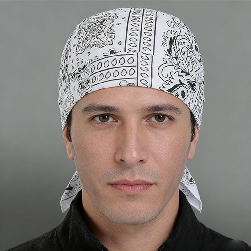 Summer Unisex Hat Breathable L - Men'S Fashion Head Scarf 评论和价格